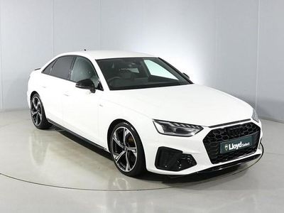 White Used 2022 Audi A4 Black Edition Sedan | £21,850 (Fair price)