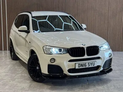 Begagnad BMW X3 M Sport 2016 Vit SUV