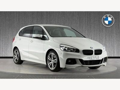 Used BMW 220 Active Tourer M Sport 187 HP (137 kW) 2018 White MPV