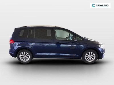 Used VW Touran Family 110 HP (80 kW) 2017 Blue MPV