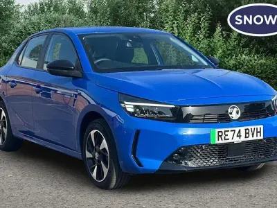 Used Vauxhall Corsa-e Design Edition 100 kW (136 HP) 2024 Blue Hatchback