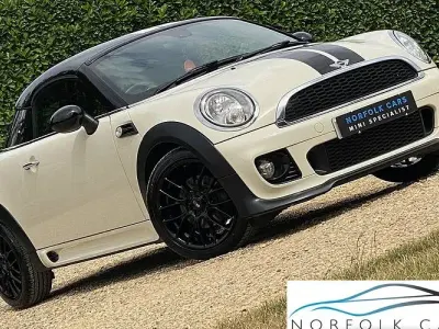 Used Mini Cooper Coupé 122 HP (89 kW) 2011 White Coupe