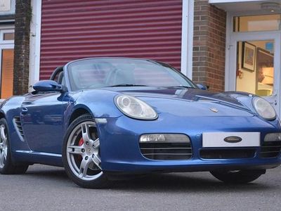 Used Porsche Boxster 280 HP (205 kW) 2005 Blue Cabriolet
