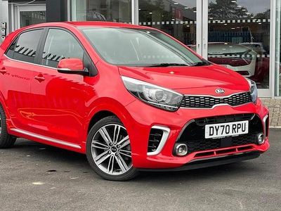 Red Used 2020 Kia Picanto GT-Line Hatchback | £10,396 (Fair price)