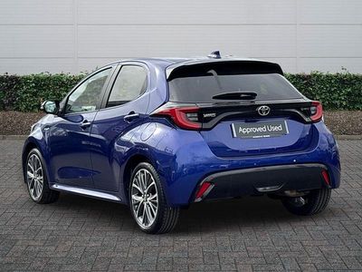 Used Toyota Yaris Hybrid 2024 Blue Hatchback