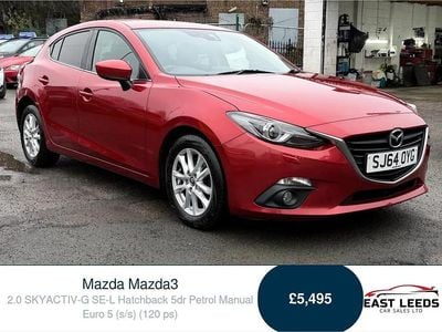 Red Used 2014 Mazda 3 Hatchback | £5,495 (Good price)