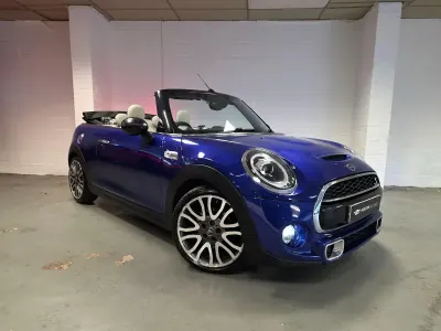 Used Mini Cooper S Cabriolet 2018 Blue Cabriolet
