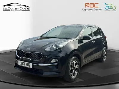 Used Kia Sportage 130 HP (95 kW) 2021 Black SUV
