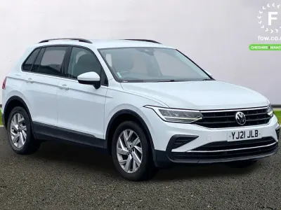 Used VW Tiguan Life 130 HP (95 kW) 2021 White SUV