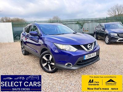 Used Nissan Qashqai Acenta 110 HP (80 kW) 2016 Blue SUV