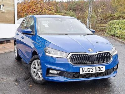 Energy blue Used 2023 Skoda Fabia Comfort Hatchback | £13,395 (Fair price)
