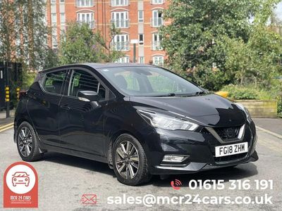 Black Used 2018 Nissan Micra Acenta Limited Edition Hatchback | £7,295 (Fair price)