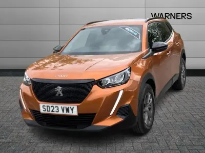 Used Peugeot 2008 Active+ 100 HP (73 kW) 2023 Orange SUV