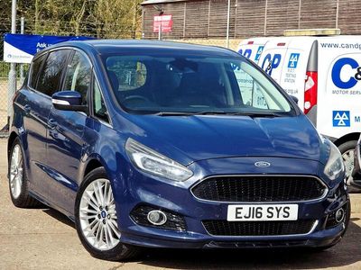Used Ford S-MAX Sport 210 HP (154 kW) 2016 Blue MPV