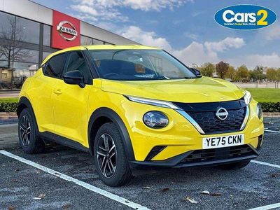 Yellow New 2025 Nissan Juke N-Connecta SUV | £22,290 (Good price)