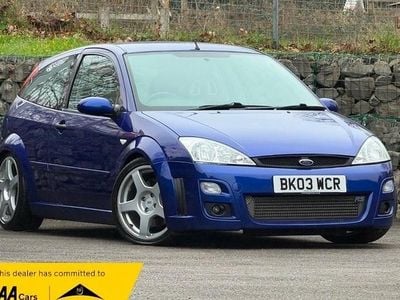 Used Ford Focus RS 2003 Imperial blue metallic Hatchback