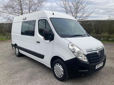 Begagnad Vauxhall Movano 130 HK (95 kW) 2018 Vit Minibuss
