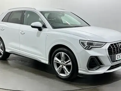 Used Audi Q3 S-Line 150 HP (110 kW) 2020 White SUV
