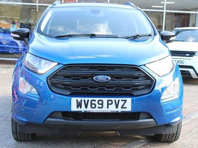 Used Ford Ecosport ST-Line 125 HP (91 kW) 2019 Blue SUV