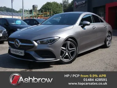 Used Mercedes CLA180 AMG Line Premium 136 HP (100 kW) 2022 Grey Coupe