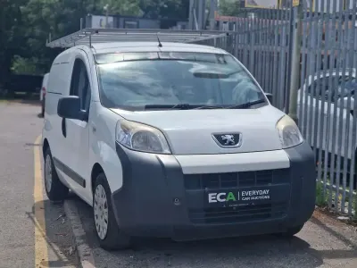Used Peugeot Bipper 75 HP (55 kW) 2015 White MPV