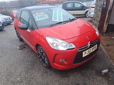 used Citroën DS3 1.6 VTi DStyle Plus Hatchback 3dr Petrol Manual Euro 5 (120 ps) Hatchback