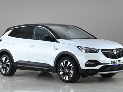Used Vauxhall Grandland X Sport 131 HP (96 kW) 2019 White SUV