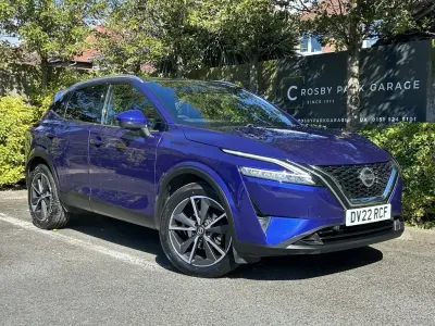 Used Nissan Qashqai Tekna 158 HP (116 kW) 2022 Blue SUV
