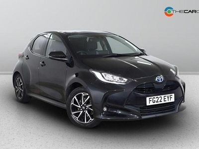 Black Used 2022 Toyota Yaris Hybrid Design Hatchback | £15,975 (Good price)