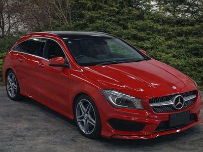 Used Mercedes CLA180 Shooting Brake AMG line 2016 Red Estate