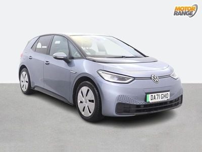 Used VW ID.3 Pro Performance 150 kW (204 HP) 2021 Blue Hatchback