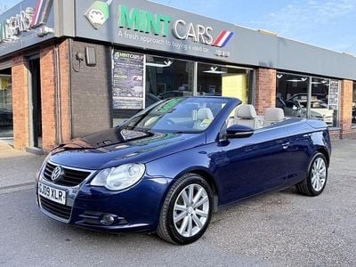 Used VW Eos SE 2009 Blue Cabriolet