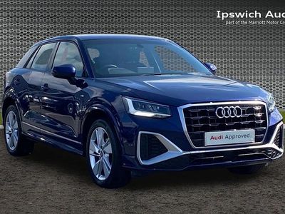 Używany Audi Q2 S-Line 147 KM (108 kW) 2021 Niebieski SUV