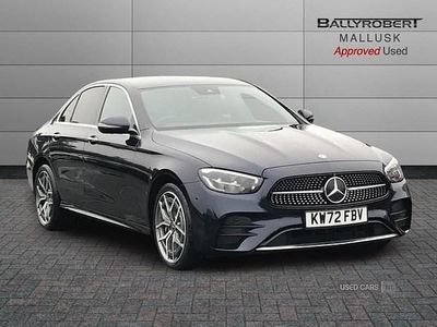 Used Mercedes E400 AMG Line Premium 2023 Blue Sedan