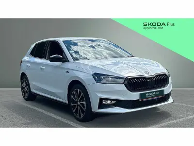 Used Skoda Fabia Monte Carlo 85 HP (62 kW) 2024 Moon white metallic Hatchback
