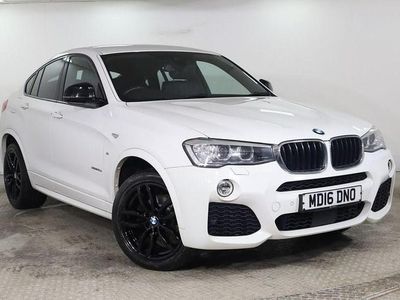 White Used 2016 BMW X4 M Sport SUV | £10,875 (Fair price)