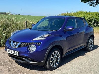 Blue Used 2016 Nissan Juke Tekna SUV | £5,999 (Fair price)