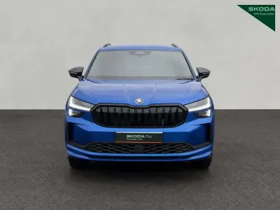Used Skoda Kodiaq SportLine 150 HP (110 kW) 2025 Race blue metallic SUV