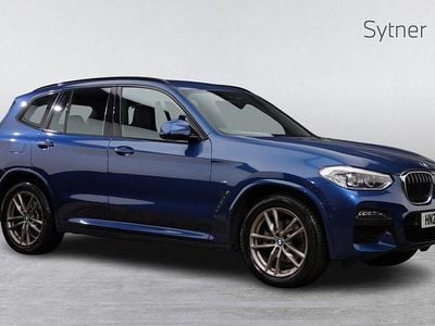 Used BMW X3 M Sport 187 HP (137 kW) 2021 Blue SUV