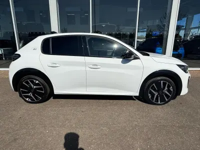 New Peugeot e-208 GT 114 kW (156 HP) 2026 White Hatchback