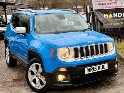 Used Jeep Renegade Limited 120 HP (88 kW) 2015 Blue SUV
