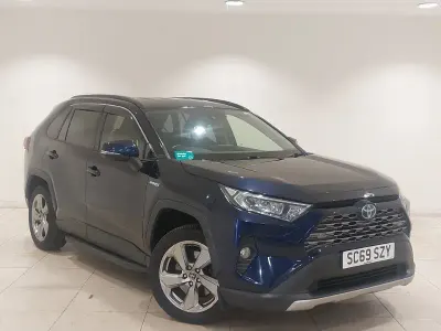 Used Toyota RAV4 Hybrid Design 218 HP (160 kW) 2019 Blue SUV