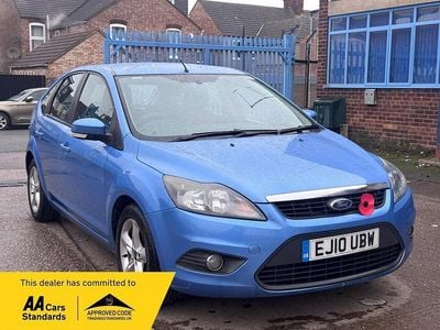 Used Ford Focus Zetec 2010 Blue Hatchback