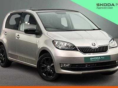 Used Skoda Citigo Colour Edition 58 HP (42 kW) 2018 Tungsten silber Hatchback
