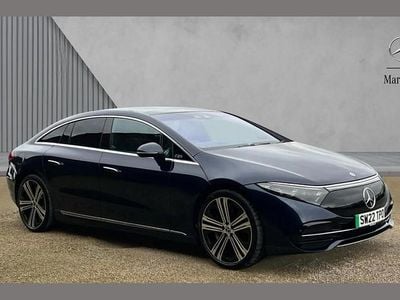 Used Mercedes EQS450+ AMG Line Premium Plus 241 kW (328 HP) 2022 Blue Sedan