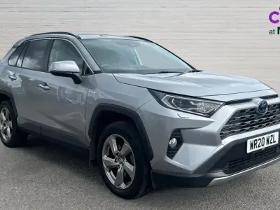 Used Toyota RAV4 Hybrid 222 HP (163 kW) 2020 Silver SUV
