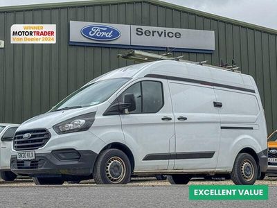 Used Ford Transit Custom 105 HP (77 kW) 2020 White Van
