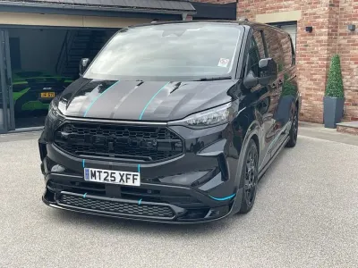 Used Ford Transit Custom Limited 136 HP (100 kW) 2025 Black Van