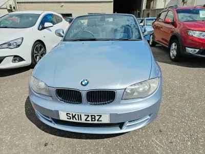 Used BMW 118 Cabriolet Luxury Line 2011 Blue Cabriolet