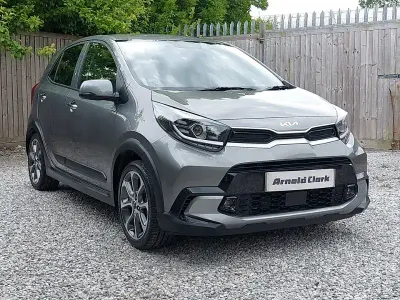 Used Kia Picanto X-Line 66 HP (48 kW) 2023 Grey Hatchback